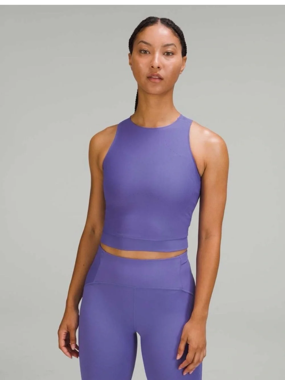 lululemon senseknit running tank, size 6